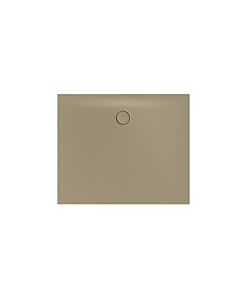 Bette BetteFloor Side zone de douche 3383-417PLUS 120x100cm, glacis, noisette