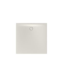 Bette BetteFloor Side zone de douche 3391-423PLUS 120x120cm, glaçure, lin