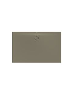 Bette BetteFloor Side zone de douche 3397-404AE 160x100cm, antidérapant / Pro , graphite