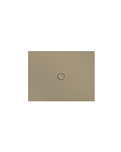 Bette BetteFloor 1261-417PLUS, T1 120x90cm, glaçure, Mini -support de baignoire, noisette