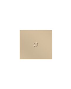 Bette BetteFloor surface de douche 1661-003PLUS 100x90cm, glaçure, beige bahama