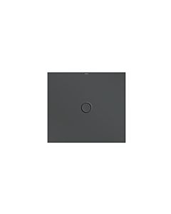 Bette BetteFloor surface de douche 1661-400PLUS 100x90cm, glaçure, corbeau