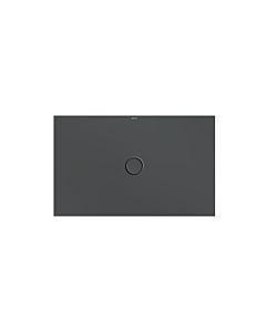 surface de douche Bette BetteFloor 1671-400T1 120x75cm, support de baignoire Mini , corbeau