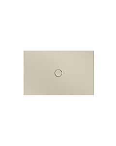 Bette BetteFloor 1671-422PLUS,T1 120x75cm, glaçure, Mini support de bain, beige