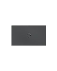 Bette surface de douche BetteFloor 1672-400T1 120x70cm, support de bain Mini , corbeau