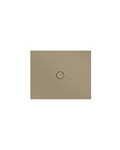 Bette BetteFloor Duschfläche 5491-417PLUS,T1 100x80cm, Glasur, Mini-Wannenträger, hazel