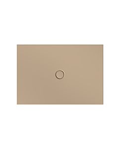 Bette BetteFloor surface 5791-425PLUS, T1 130x90cm, glaze, Mini bath support, greige
