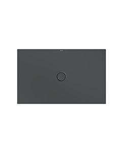 Bette BetteFloor shower surface 5793-400PLUS 130x80cm, glaze, raven