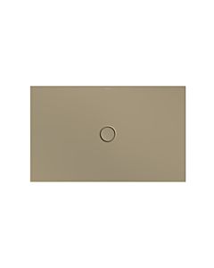 Bette BetteFloor zone de douche 5793-417PLUS, T1 130x80cm, glaçure, Mini -support de baignoire, noisette