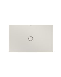 Bette BetteFloor zone de douche 5793-423PLUS, T1 130x80cm, glaçure, Mini -support de baignoire, lin