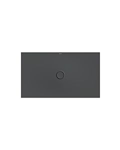 Bette BetteFloor surface de douche 5797-400PLUS 130x75cm, glaçure, corbeau