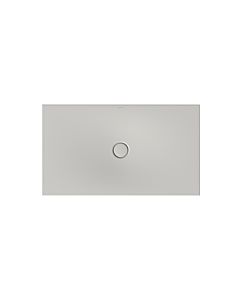 Bette BetteFloor shower surface 5797-410T1 130x75cm, Mini tub support, silver