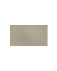 Bette BetteFloor Duschfläche 5797-415PLUS,T1 130x75cm, Glasur, Mini-Wannenträger, cashmere