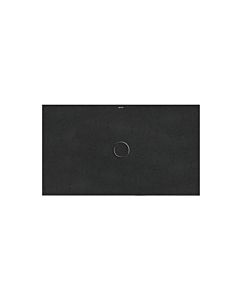 Bette BetteFloor surface de douche 5797-790PLUS 130x75cm, glaçure, Midnight