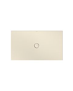 Bette BetteFloor surface de douche 5801-001PLUS 140x80cm, glaçure, pergamon