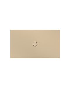 Bette BetteFloor surface de douche 5801-003PLUS 140x80cm, glaçure, beige bahama