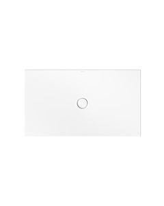Bette BetteFloor surface de douche 5801-004PLUS 140x80cm, glaçure, edelweiß