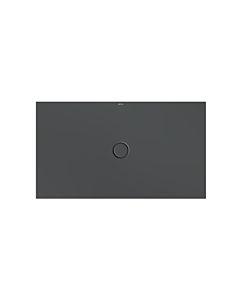 Bette BetteFloor Duschfläche 5801-400AE 140x80cm, Antirutsch/Pro, raven