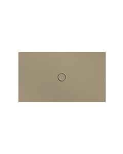 Bette BetteFloor 5801-417PLUS, T1 140x80cm, glaçure, Mini -support de baignoire, noisette