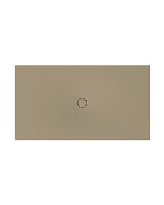 Bette BetteFloor zone de douche 5818-417PLUS, T1 180x100cm, glaçure, Mini -support de baignoire, noisette