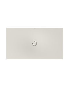 Bette BetteFloor shower area 5818-423PLUS, T1 180x100cm, glaze, Mini -tub support, flax