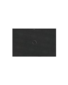 Bette BetteFloor surface 5836-790PLUS, T1 140x90cm, glaze, Mini bath support, Midnight