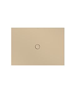 Bette BetteFloor surface de douche 5851-003PLUS 140x100cm, glaçure, beige bahama