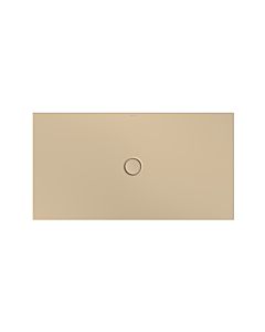 Bette BetteFloor surface de douche 5937-003PLUS 150x80cm, glaçure, beige bahama