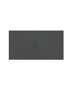 Bette BetteFloor surface de douche 5937-400PLUS 150x80cm, glaçure, corbeau