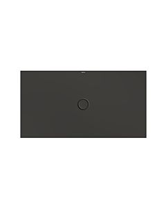 Bette BetteFloor Duschfläche 5937-401PLUS,T1 150x80cm, Glasur, Mini-Wannenträger, anthracite