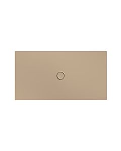 Bette BetteFloor zone de douche 5937-425PLUS 150x80cm, glaçure, greige