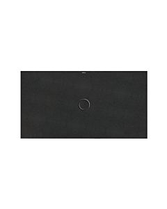 Bette BetteFloor surface de douche 5937-790PLUS 150x80cm, glaçure, Midnight