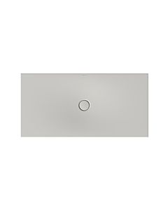 surface BetteFloor Bette match0 5939-410AE, T1 150x75cm, antidérapant/ Pro , support de baignoire Mini , argent
