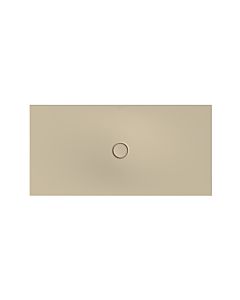 Bette BetteFloor zone de douche 5939-424PLUS, T1 150x75cm, glaçure, Mini -support de baignoire, sable
