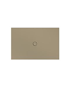 Bette BetteFloor Duschfläche 5946-417PLUS,T1 150x100cm, Glasur, Mini-Wannenträger, hazel