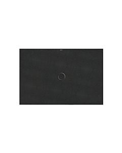 surface de douche Bette BetteFloor 5946-790T1 150x100cm, support de baignoire Mini , Midnight