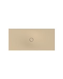 Bette BetteFloor surface de douche 5949-003PLUS 160x75cm, glaçure, beige bahama