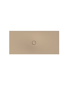 surface BetteFloor Bette match0 5949-425AE, T1 160x75cm, antidérapant/ Pro , support de bain Mini , grège