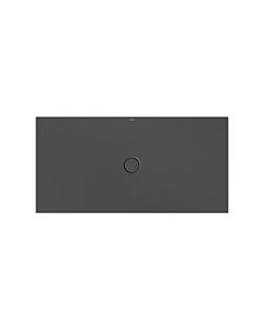 Bette BetteFloor surface de douche 5957-400PLUS 160x80cm, glaçure, corbeau