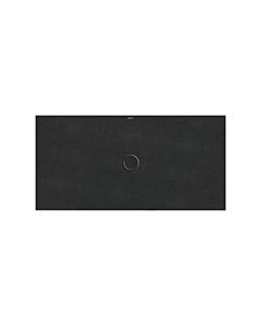 surface de douche Bette BetteFloor 5957-790T1 160x80cm, support de baignoire Mini , Midnight