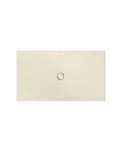 Bette BetteFloor zone de douche 5966-001PLUS, T1 160x90cm, glaçure, Mini -support de baignoire, pergamon