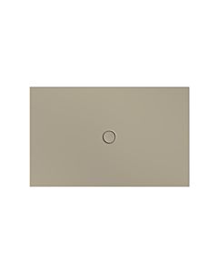 Bette BetteFloor zone de douche 5969-415PLUS, T1 160x100cm, glaçure, Mini -support de baignoire, cachemire