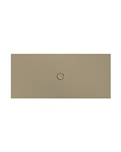 Bette BetteFloor surface de douche 5981-417T1 180x80cm, Mini support de bain, noisette