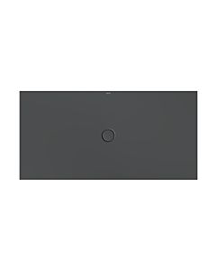 Bette BetteFloor Duschfläche 5988-400AE 180x90cm, Antirutsch/Pro, raven