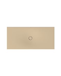 Bette BetteFloor surface de douche 5989-003PLUS 170x80cm, glaçure, beige bahama