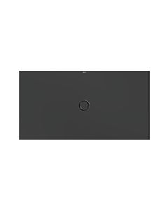 Bette BetteFloor zone de douche 5991-402PLUS, T1 170x90cm, glaçure, Mini -support de baignoire, ardoise