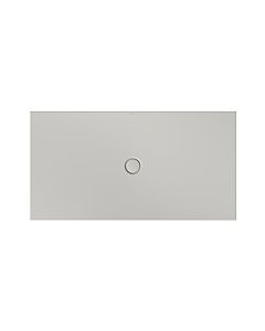 Bette BetteFloor zone de douche 5991-410PLUS, T1 170x90cm, glaçure, Mini -support de baignoire, argent