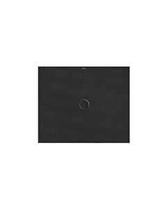 Bette BetteFloor Duschfläche 8661-790T1 120x100cm, Mini-Wannenträger, Midnight