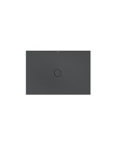 surface BetteFloor Bette match0 8732-400AE, T1 110x75cm, antidérapant/ Pro , support de bain Mini , corbeau