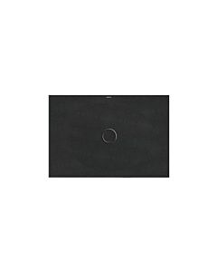 Bette BetteFloor Duschfläche 8732-790PLUS,T1 110x75cm, Glasur, Mini-Wannenträger, Midnight